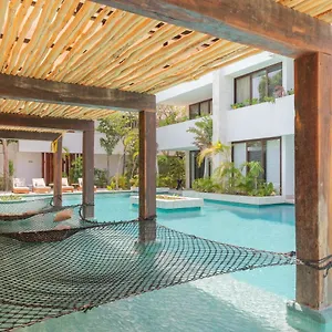  Apartment Stunning 2br In Aldea Zama With Private Pool, Near The & Amazing Amenities